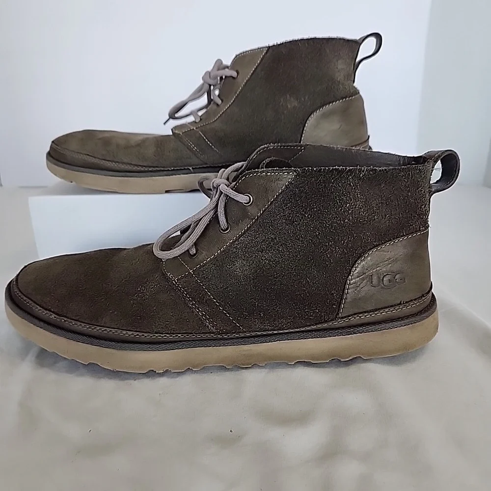 UGG‎ Neumal Grey Suede High Top Men's 15